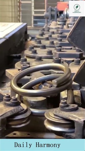 Industrial Spring Forming Process