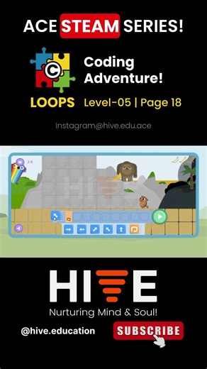Grade 1 Code Monkey Level 05 Page 18 LOOPS