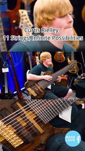 🎸 Curtis Rielley — pushing the boundaries of the bass with an 11-string masterpiece. Groove, melody