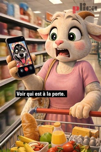 Toutes les visites ne sont pas les bienvenues... 🐺🚪