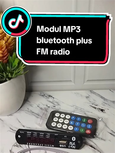 Modul MP3 bluetooth plus FM radio #spillracuntiktok #tiktokvideo #racuntiktok #mp3 #cekkeranjangkuning #modulmusik #modulbluethooth #modulmp3