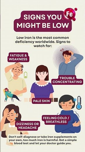Iron Deficiency: Signs You're Low + Foods That Fix It