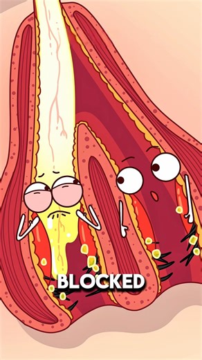 Why One Nostril Gets Blocked When You Lie Down ⚠️👃..!!#e2dhealth #animation #2dshow #fypシ #health