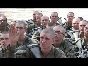 Marine Recruits Basic Warrior Training At Parris Island