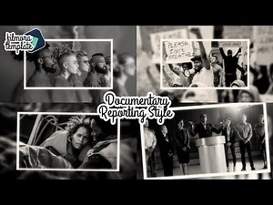 Filmora Template - Documentary Reporting Photo Slideshow
