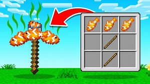 CRAFTING The WEIRDEST PICKAXE In Minecraft! | Crainer