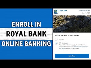 How to Enrol in RBC Royal Bank of Canada Online and Mobile Banking (2025)