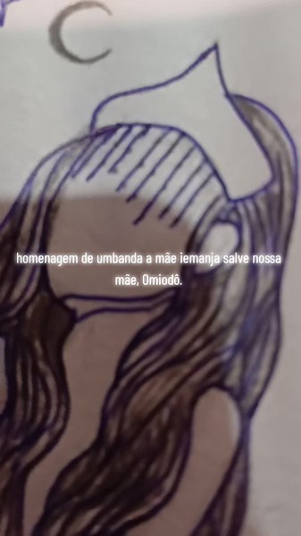 Homenagem de Umbanda com Tatuagens de Iemanjá