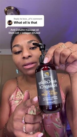 Replying to @love._a1 this prevents you from dragging the skin and also helps the anti cellulite oil to penetrate more. Use this right after you shower and with the hand held massager #anticellulitemassage #lymphaticdrainage #massagetool #massageoil