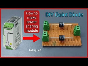 How To Make Power Sharing Module | Quint Diode