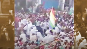 72K views · 691 reactions | Crowd gathered on the street to welcome Jain monks amid lockdown in Madhya Pradesh’s Sagar. "Directions have been given to investigate and take action against organizers if social distancing norms & section-144 were violated," said Sagar ASP Praveen Bhuria. | The Times of India | Facebook