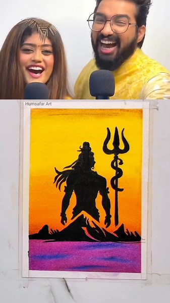 Shiva tandav stotram | Har Har Mahadev 🙏🚩🙏 Sachet Parampara #shorts #art