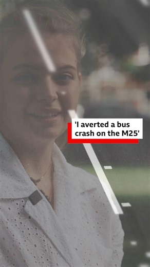8.1K views · 96 reactions | Marie-Therese Gumpert saved the lives of 25 American exchange students by stopping the bus they were travelling in when the driver passed out. The bus, travelling to London, stopped on a hard shoulder on the M25 and did not hit any other vehicles, but the driver died at the scene. #london #makeadifference #m25 | BBC London | Facebook