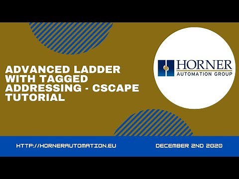 Tag Based Ladder - Cscape Tutorial