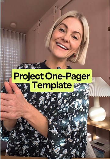 Guía rápida: ¿Qué es un Project One Pager?