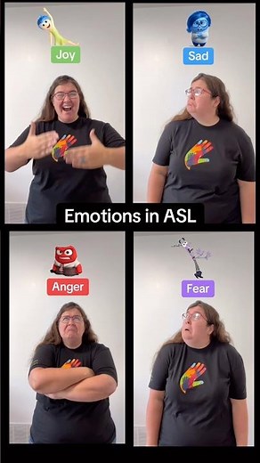 🙃 How to sign joy, sadness, fear, anger in ASL | Beginner ASL Emotions
