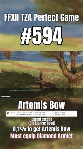 FFXII TZA Perfect Game #594 | Artemis Bow Chest #ffxii #zodiacage #finalfantasy