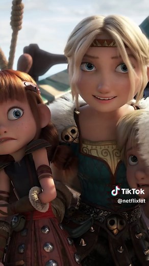 Hijos de Hipo y Chimuelo: La Magia de #ComoEntrenarATuDragon