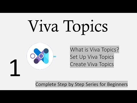Get Started with Microsoft Viva Topics