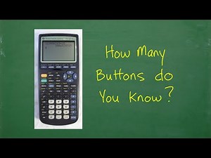 How many Buttons do you know on a Calculator?