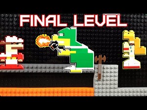 Super Mario Bros (1985) 8-4 Lego Stop Motion