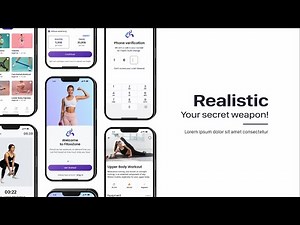 Mobile App Commercial Ad Video - After Effects Template