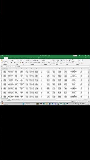 MS Excel Shortcut key for move to next sheet