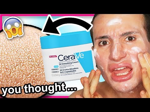 I tried the CERAVE SA CREAM for ONE WEEK!! FULL REVIEW (please save your money...)