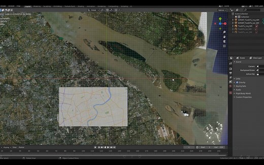 BlenderGIS使用国内天地图(再提一种No ImageIO的解决方法)