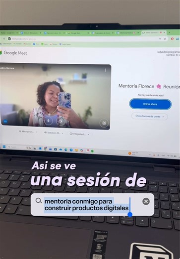 Así se ve una sesión de mentoría para ayudarte a construir tus productos digitales. Es 100% personalizado, analizando la transformación de tu comunidad y diseñando productos que atraviesan la pantalla. Son 4 sesiones y en esta trabajamos para que tu oferta: ✅ Esté alineada a tu personalidad. ✅ Responda a los problemas reales de tu audiencia. ✅ Tenga una escalera de valor clara para tu negocio a largo plazo. Si quieres ayuda para crear tu negocio digital comenta “Mentoria” #cursodigital #negocios