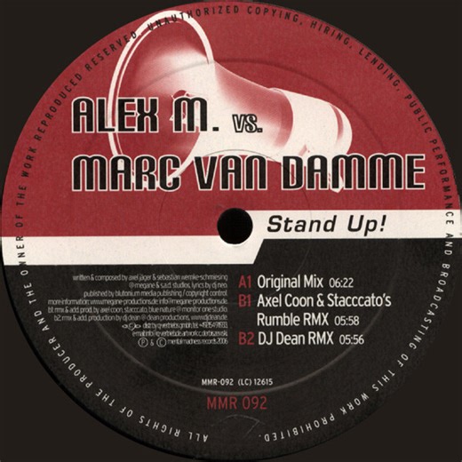 Alex M. vs. Marc van Damme - Stand Up!