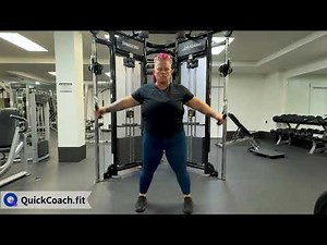 Cable Machine Crossover (High to Low) | Exercise Demo | Coaching Software | QuickCoach