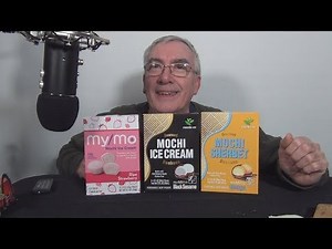 ASMR Eating Three New Mochi Ice Cream Flavors Whispering