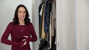 Is your wardrobe looking cluttered? Why not spend some time today getting organised and having a clear out. If you don't even know where to start, watch our top tips for some guidance on decluttering! http://www.sharps.co.uk/declutter | Sharps Fitted Furniture