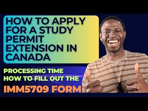 How To Apply For A Study Permit Extension In Canada | Processing Time