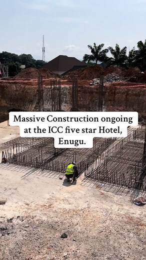 Massive Construction Ongoing at ICC Five Star Hotel Enugu