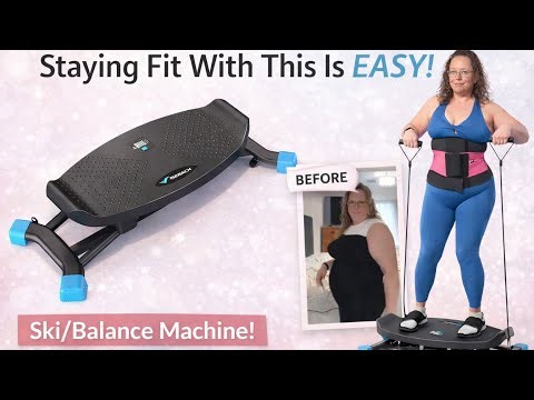 MERACH Balance Board | Rocking Stepper + Resistance Bands Full Body Trainer #ad 💖