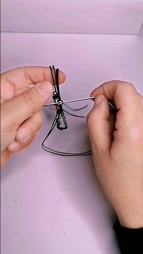 TUTORIAL 👆 Pulsera de Hilo con Nudos y cristales