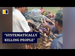 Bodies recovered in Myanmar village as military junta accused of war crimes