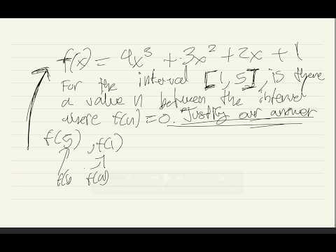 Lesson 6 of Intro to Calculus! Intermediate Value Theorem!!!