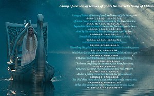 【中字/英语/昆雅语】加拉德瑞尔送别护戒队所唱之歌（Galadriel's Song of Eldamar&Namárië）