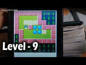 sokoban level 9 solution