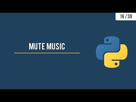 Python GUI with Tkinter - Toggle the Tkinter button + Mute the music with Pygame - 16/30