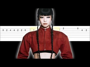 JENNIE - like JENNIE (Easy Guitar Tabs Tutorial)