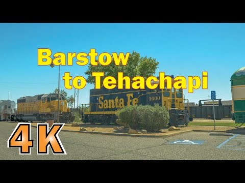 4K, Barstow Railroad Museum to Tehachapi historic back road