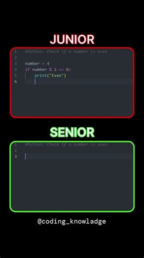 Try this and become a better python programmer 🤯