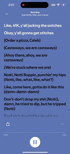 Notti Bop: Kyle Richh, Tata, and Jenn Carter Collaboration