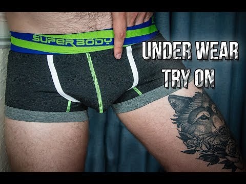 Mens Underwear Haul and Try On - New Chic