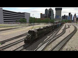 Trainz Railroad Simulator 2022 (TRS22) - EMD GP38-2 - Delivering Boxcars - 4K UHD