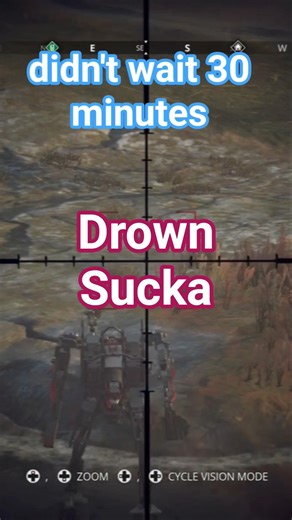 Generation Zero. hunter drowns. #generationzerogame